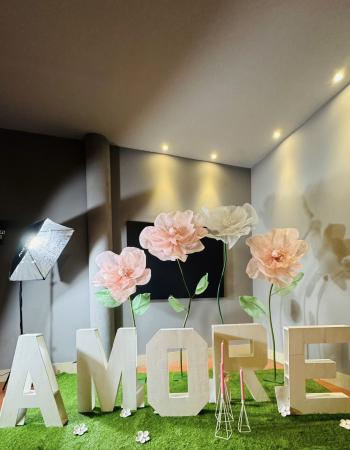 Fiori giganti di organza Olga BigFlowers 